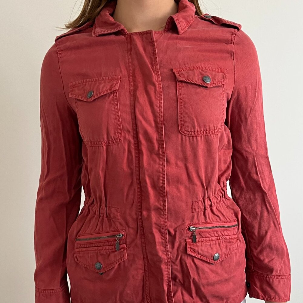 Burgundy Jacket